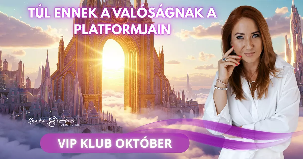 Túl ezen a valóságnak a platformjain - VIP Klub Október - Szabó H. Andi
